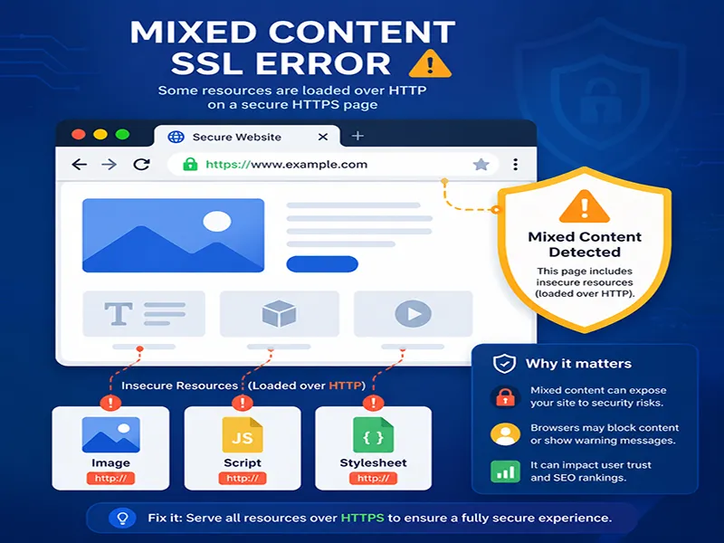 خطاهای رایج SSL